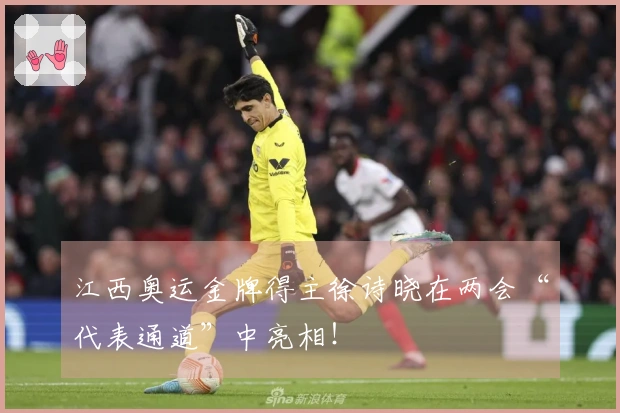 江西奥运金牌得主徐诗晓在两会“代表通道”中亮相！